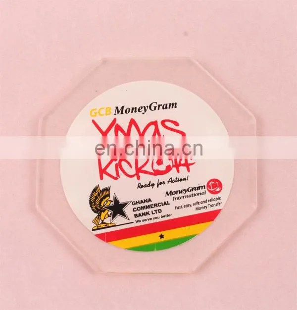 Customized Logo Promotional Acrylic Coaster