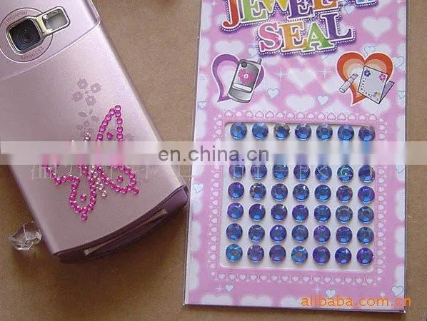 Newest Crystal Rhinestone Sticker for Car with high quality (ZY5-003)