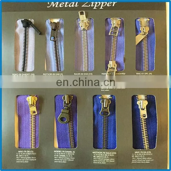 factory wholesale home textiles accessories Bag zipper and bag sliders/black zipper
