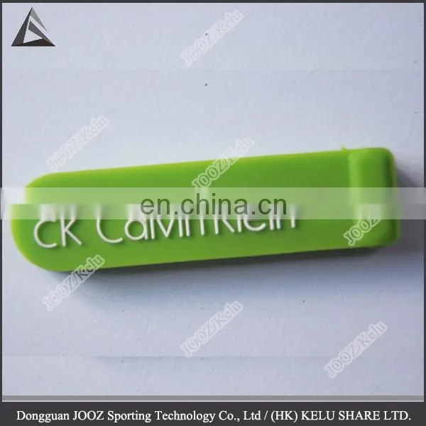 3D branded zipper head apparel component zipper puller for garment