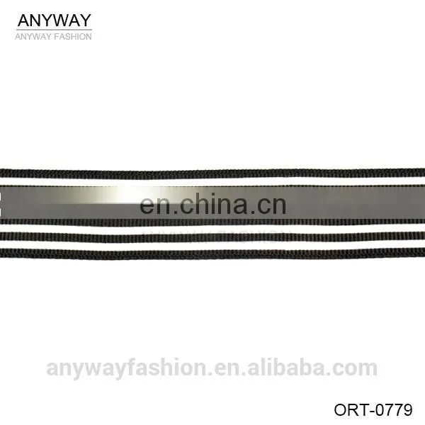 Gold braided leather ornament in bulk