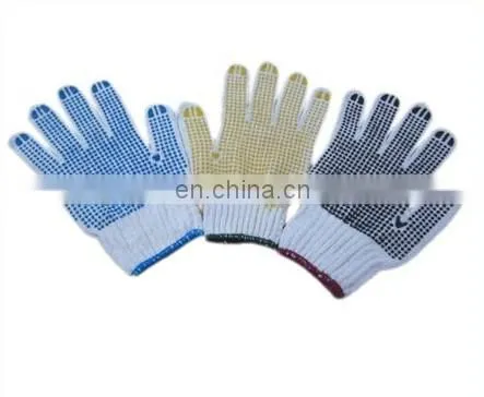 13G nitrile coated Nylon glove with PVC dots