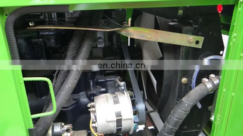 Popular small single engine 4wd mini loader