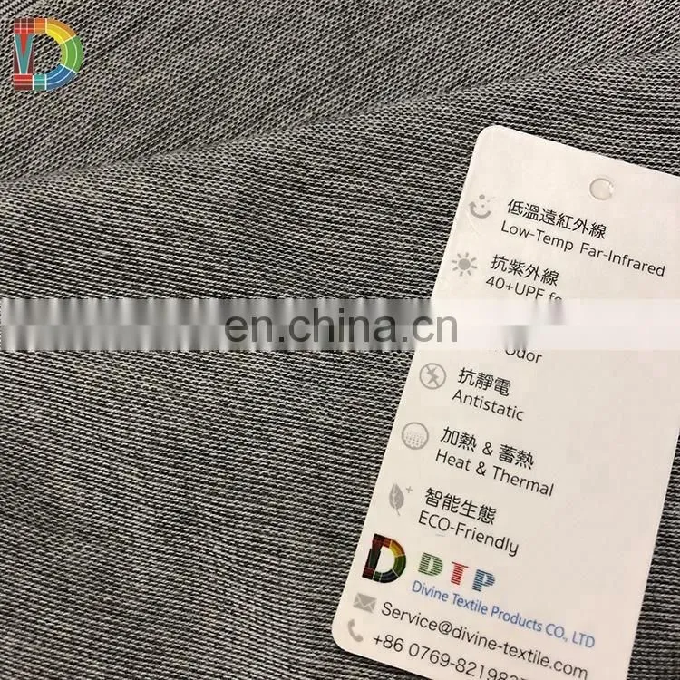 New product Cotton polyester spandex terry interlock fabric