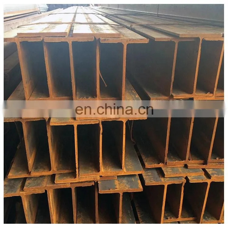 High quality Q235 Q235B Q345 Q345B SS400 hot rolled or welded light steel H and I beam price list per kg from Wuxi factory
