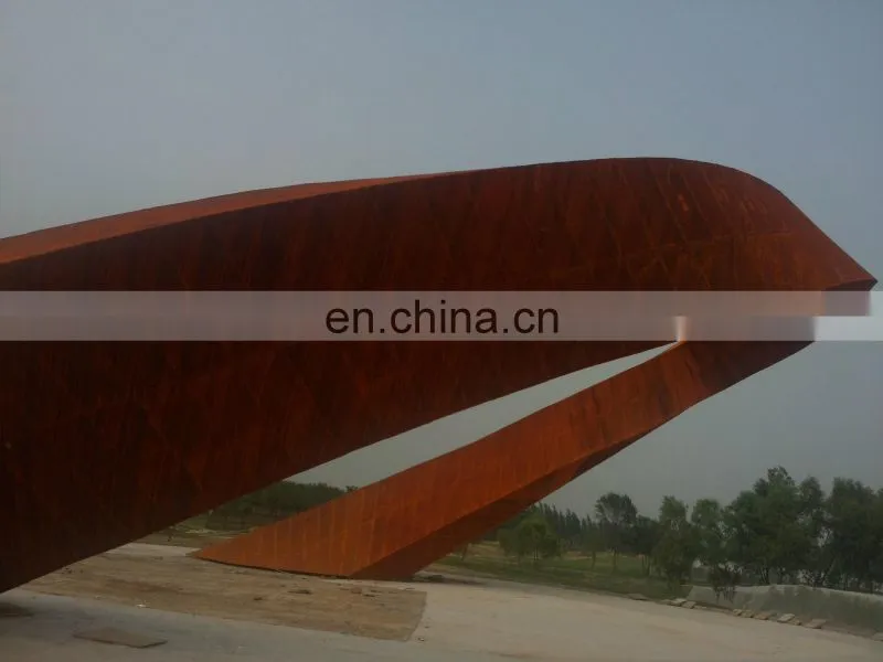 Hot rolled Corten Steel cladding Weathering Steel