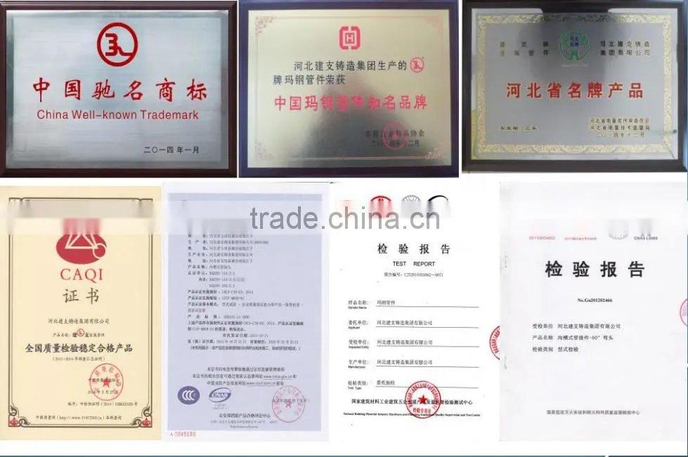 85 crossover malleable iron pipe fittings