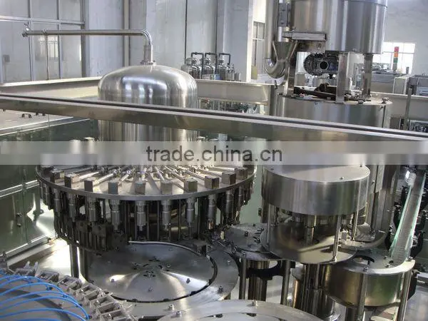 2015 high efficiency small scale juice filling machine