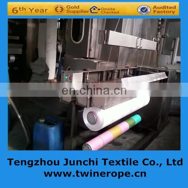 raw white high tenacity PE FDY yarn for webbing