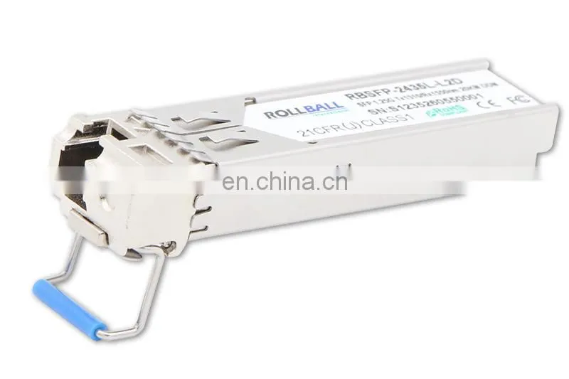 1.25G WDM BIDI SFP 10km 20km 1310/1550nm SMF simplex LC dom transceiver modules