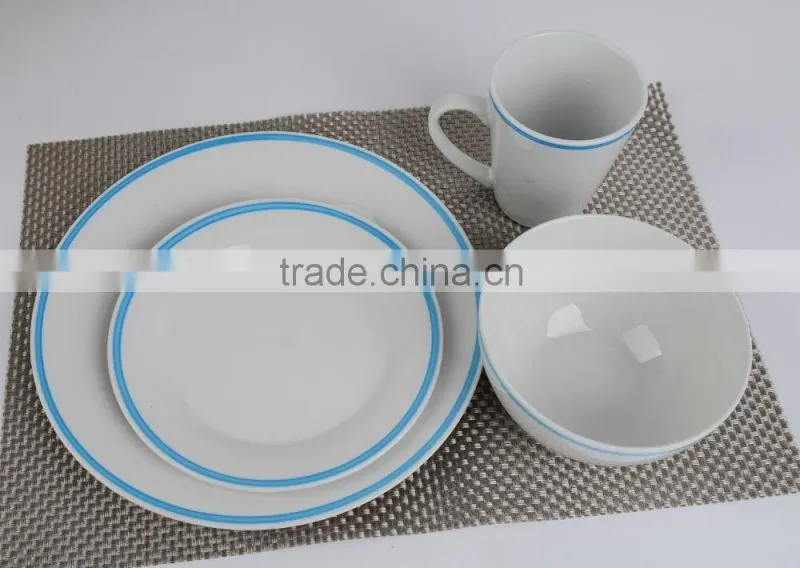 porcelain dinner set luxury with glaze line china best home porcelain tablewware with good quality and cheap price