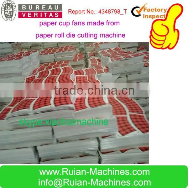 die cutting machine for roll paper
