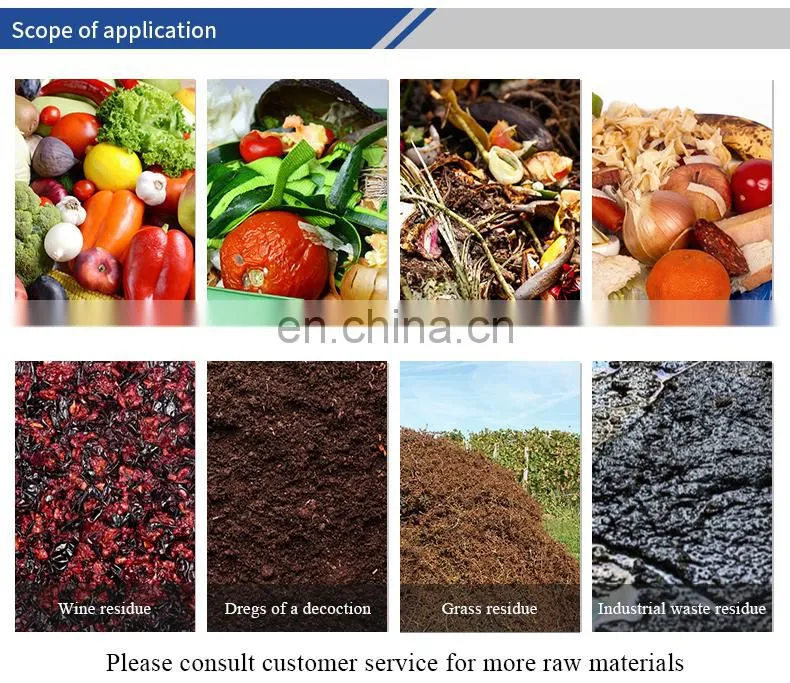 single screw beer residue dewatering machine vinegar lees screw press wine residue shredder dewatering
