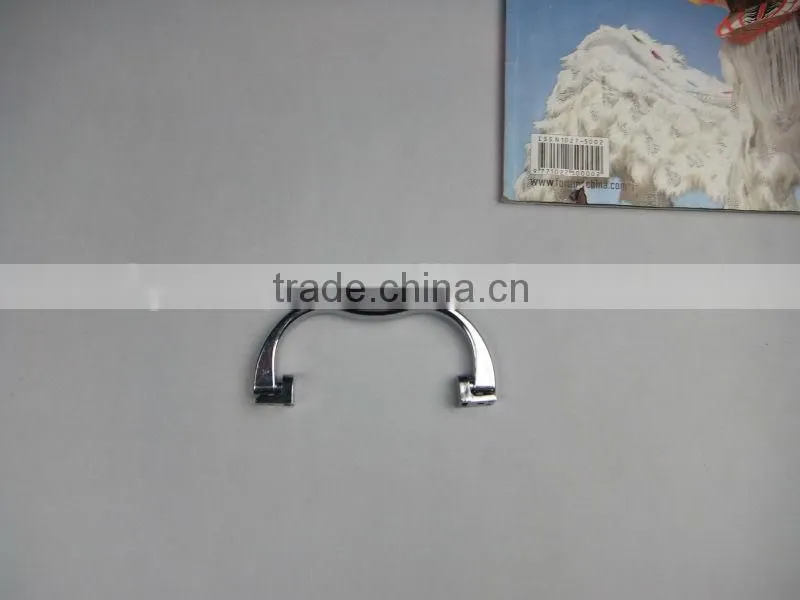 Factory direct supplier small silver plastic box&purse handle