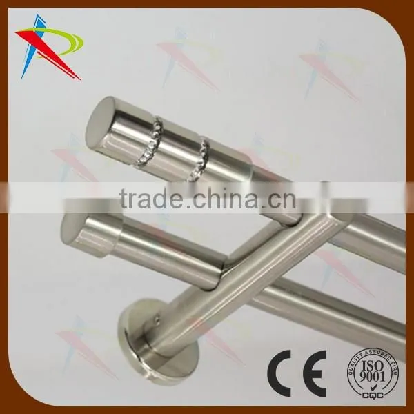 New elegant extendable 68cm-120cm metal curtain pole