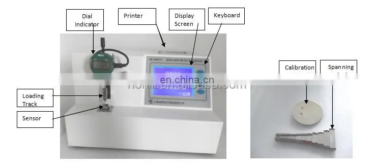 Medical Injection Needle (tube) Rigidity Tester for Disposable Syringe