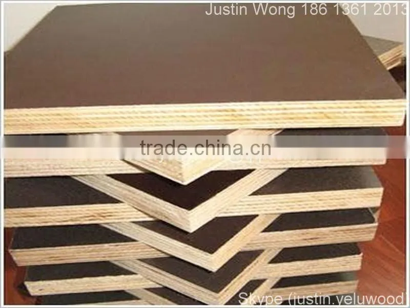 1250x2500 waterproof glue brown film faced plywood