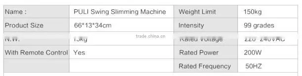 Body swing machine body slimmer