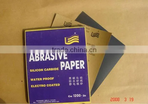 Sheng yan waterproof abrasive sanding paper