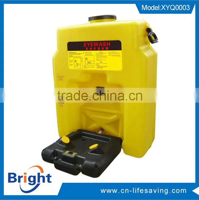 2015 Hot sale! portable emergency shower station, safety shower and eye wash, portable eye wash