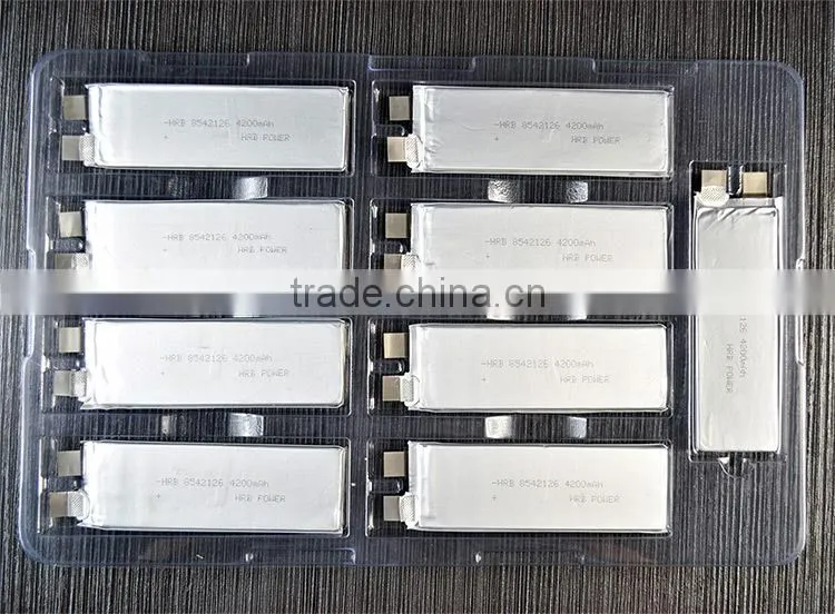 lithium polymer battery 3.7V 4200mah with high capacity