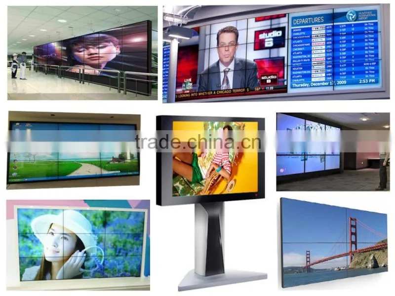 Cheap price rental lcd video wall video for indoor advertising and control center