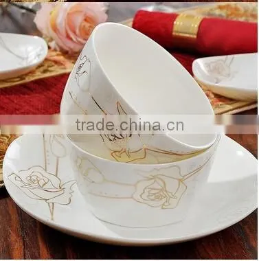 56 pcs hand painted picture dinner plates for weddings