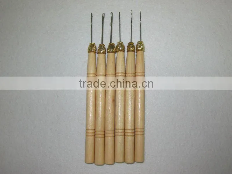 Wholesale wooden hair pulling needles