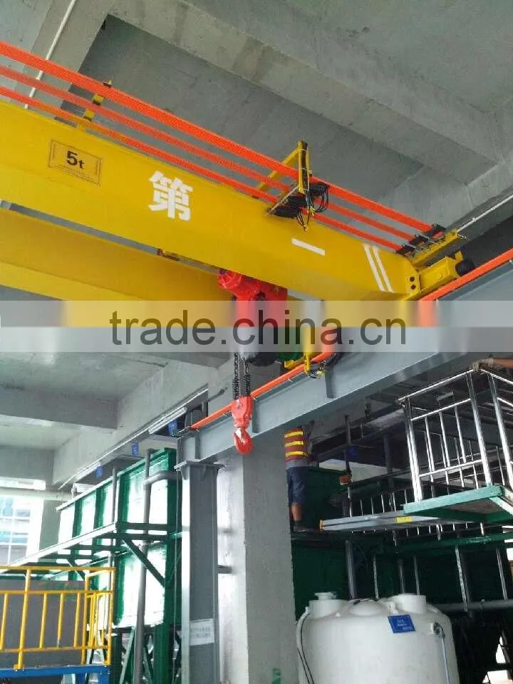 Seamless copper conductor bar system for overhead crane
