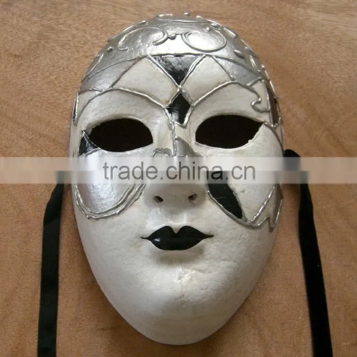 Hand Made Paper Mache Larva Mask