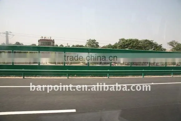 plastic PC solid sheet--noise barrier