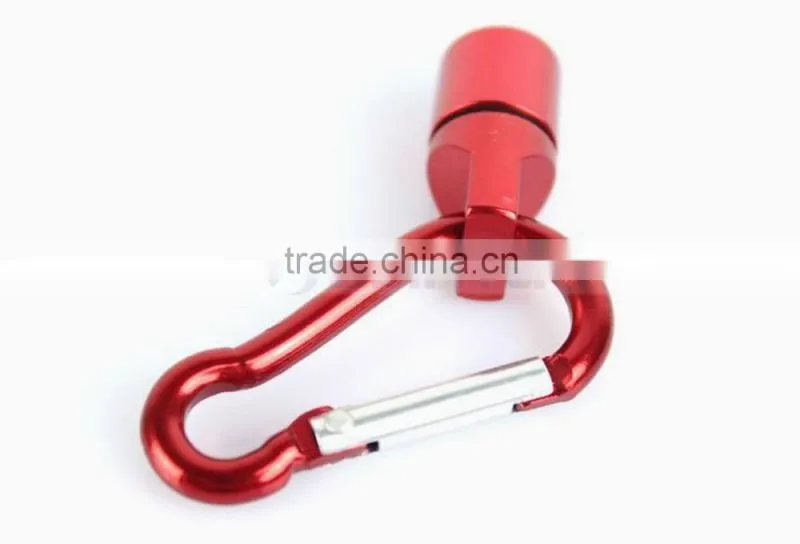 Promotion Gift Pet Neck Location LED Flash Light Carabiner Lamp