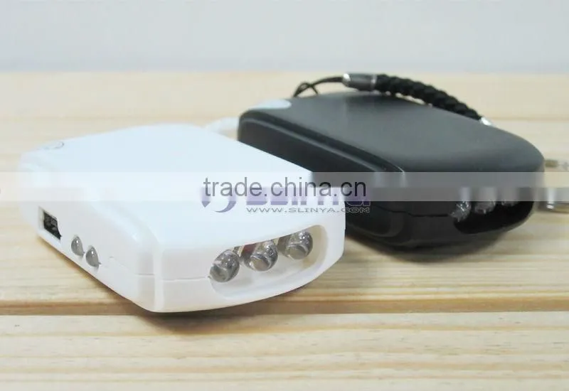 Mini Solar Charger 600mAh Portable With Keychain