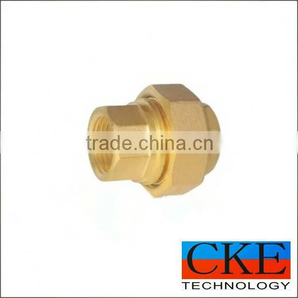 Brass Lathe Machined Hex Hub Mold Insert Parts