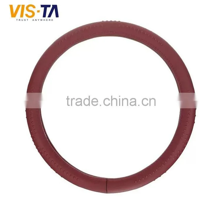 2016 Year Good selling Micro Fiber Coach Steering Wheel Cover/Cool Steering Wheel Cover