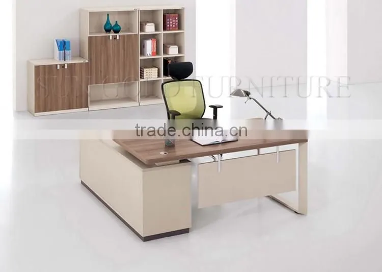 Latest wooden furniture designs modern computer desk (SZ-ODB325)