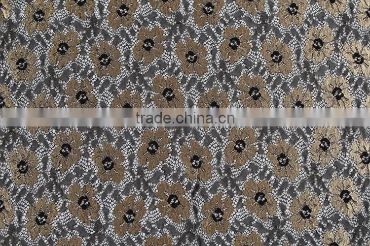 wholesale in stock lace and embroidery samples french net lace fabric for garment