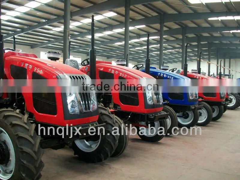 Large fuel tank QLN-904 hydraulic steering farm tractor YTO Diesel engine