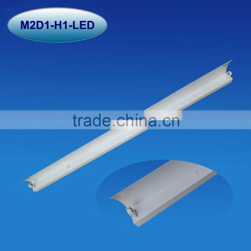 LED lamp fixture 2x1.5M, led 5ft double fixture with reflector