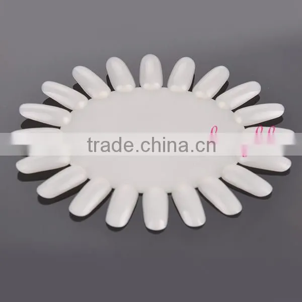 Plastic Oval nail wheel / 20tips plastic wheels for nail art
