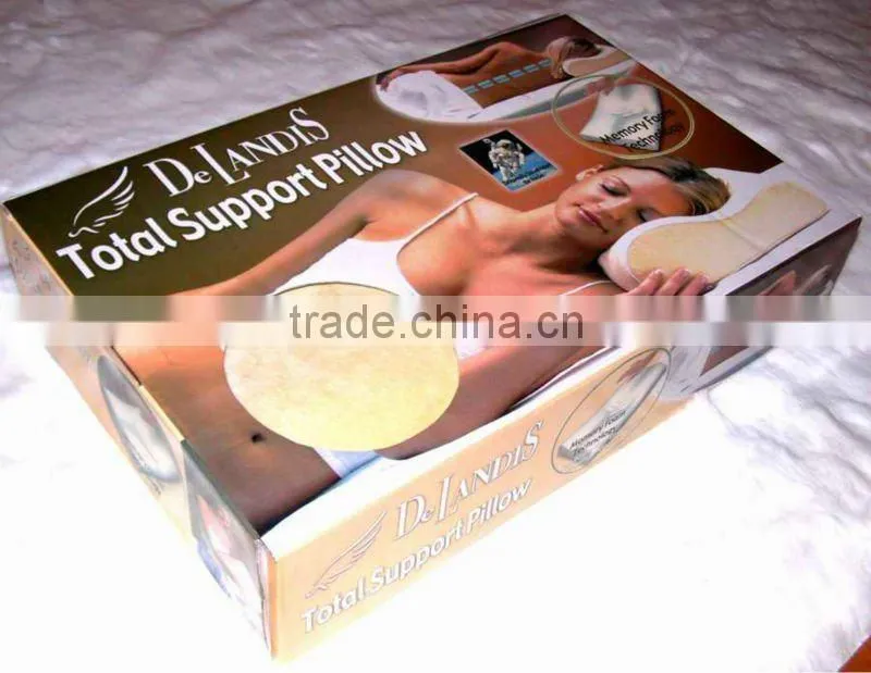 Folding paper pillow pack