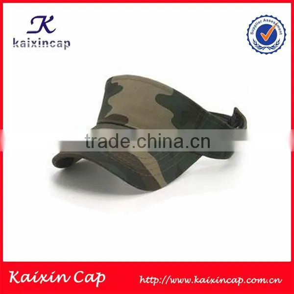 wholesale black colored 100% cotton flexfit sun visor cap without logo