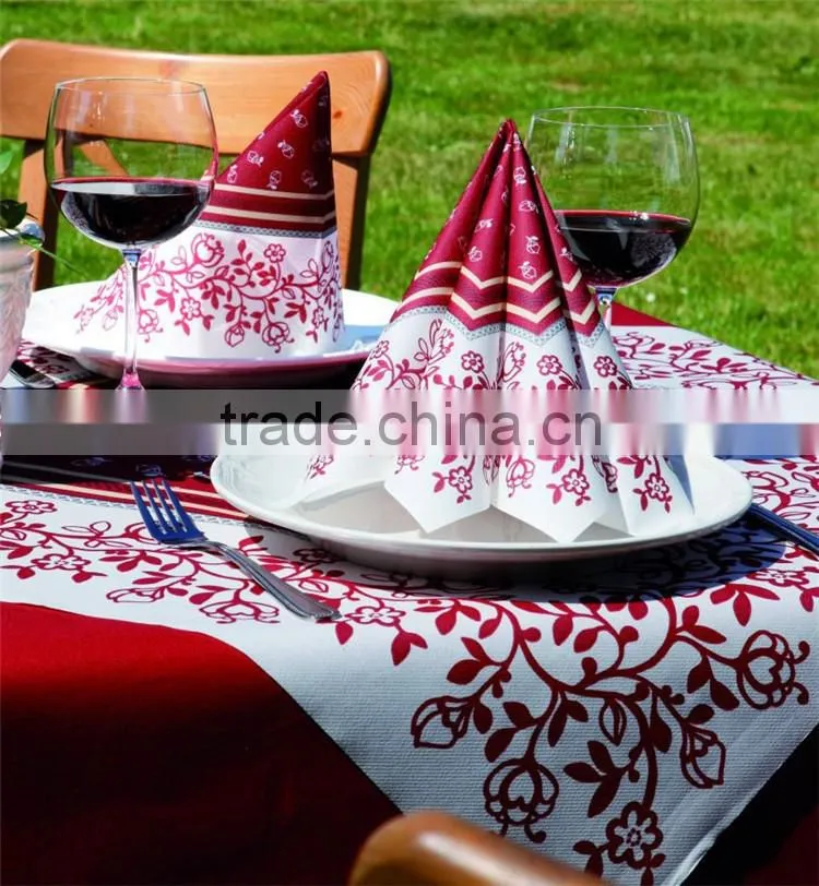 paper napkin for high-end restaurant and hotel