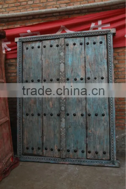 2014 Antique Carved Wooden Door Hotel Door