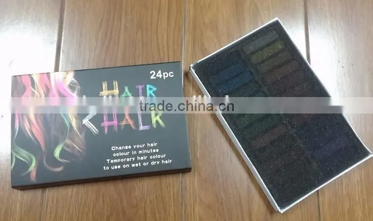 New Fashion 24 Colors Dye Pastels Temporary Hair Crayons Hair
