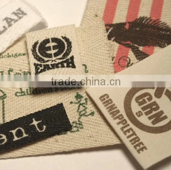 dongguan high quality custom printed clothing label