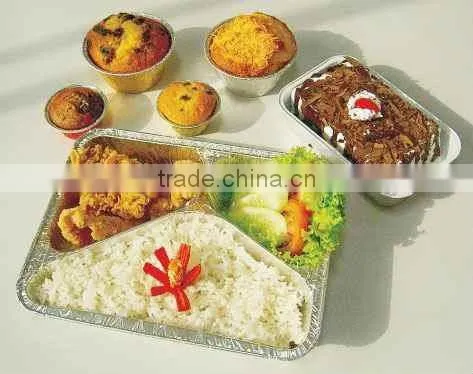 disposable cake aluminum foil container/ ramekin foil container