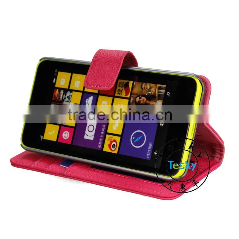 Hot Sale Cell Phone Case Cover,Magnet Wallet Leather Case Cover For Nokia Lumia 630 Card Holder