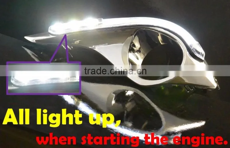 Car Accessories FOR Toyota Highlander 2012 DRL Daytime Running LIGHT