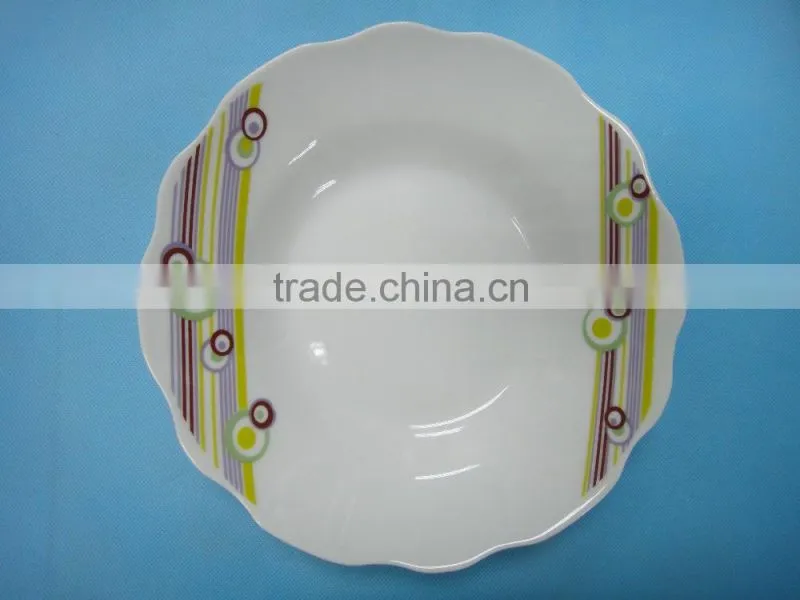 ceramic dishes plate,platos de porcelana placa ,dish plate